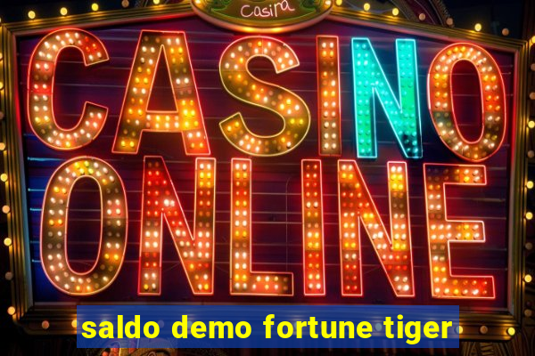 saldo demo fortune tiger